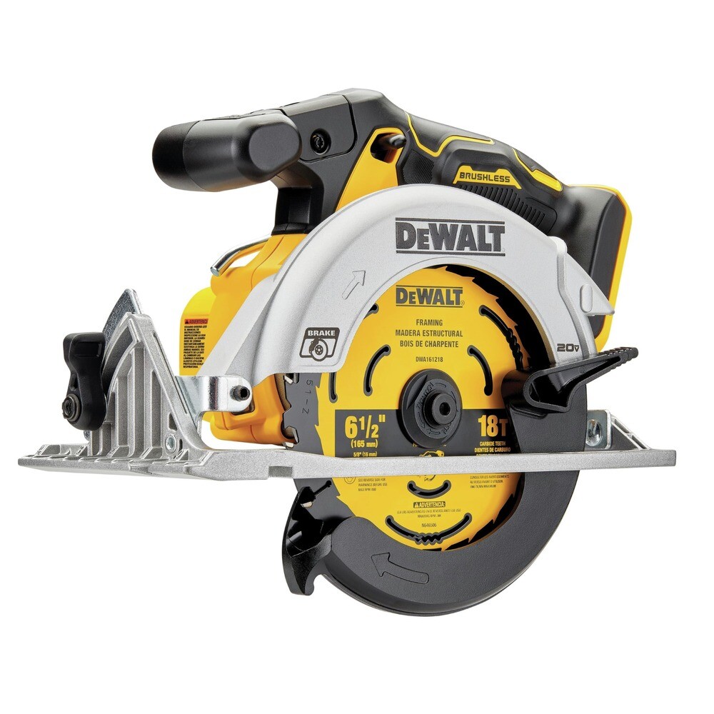DEWALT DCS565BR 20V MAX BL 6-1/2&Prime; Circular Saw (Tool Only) Certified Refurbished