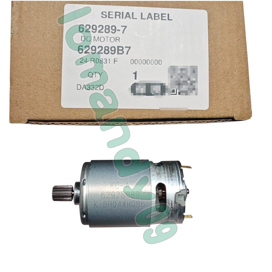 629289-7 Original Motor Assembly For Makita DA332,DA333,DA333D Angle Drills 12V