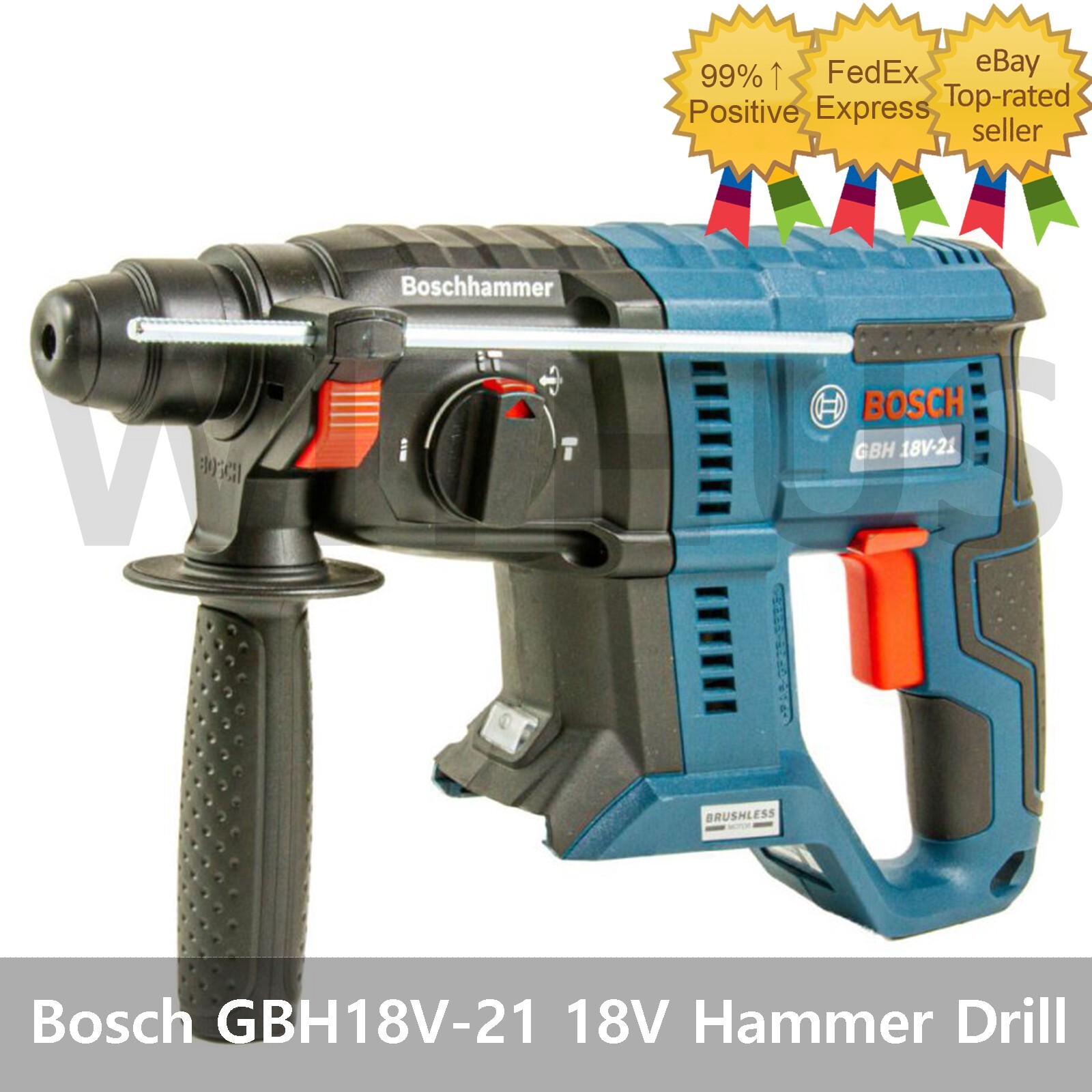 Bosch GBH18V-21 18V Cordless Rotary Hammer Drill – Bare Tool