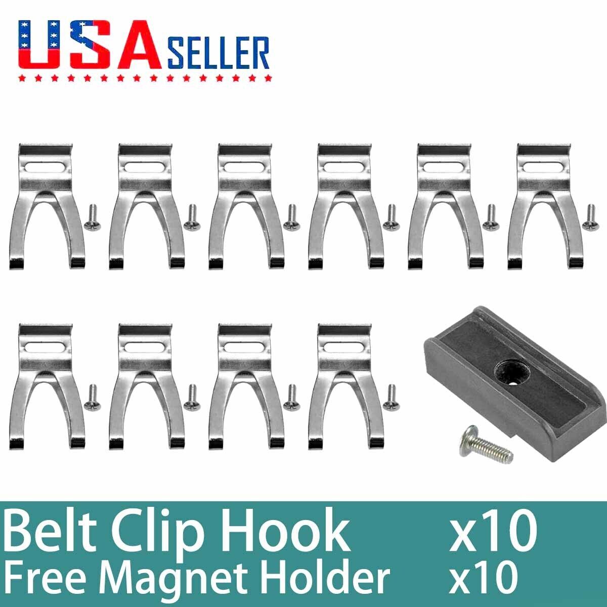 10 Packs Belt Clip Hook For Makita LXDT04CW Cordless Impact Driver Tool