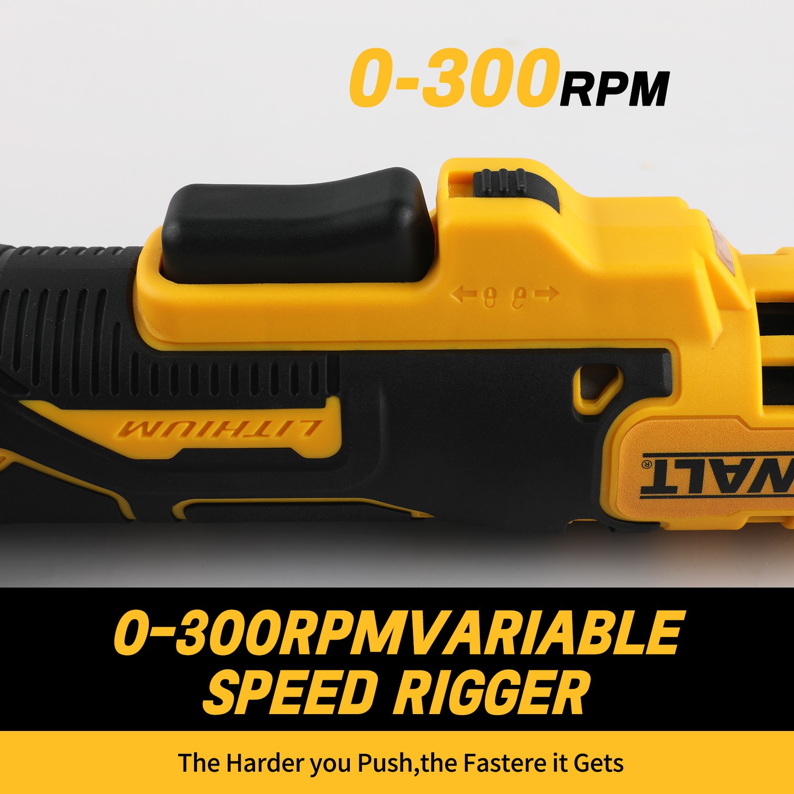 Dewalt DCF513/DCF512 Ratchet Right Angle Wrench LED Cordless Driver Variable Spd