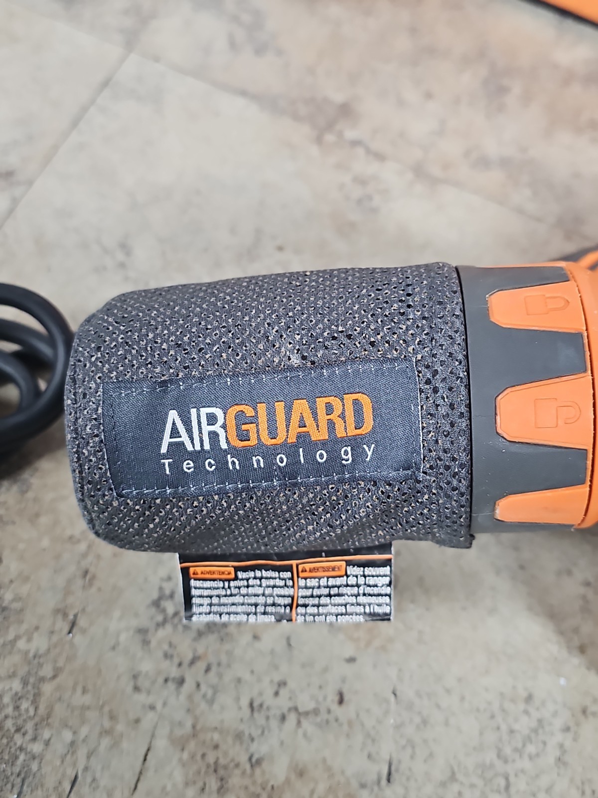 RIDGID R26011 6&Prime; Variable-Speed Corded Orbital Sander With Carry Bag