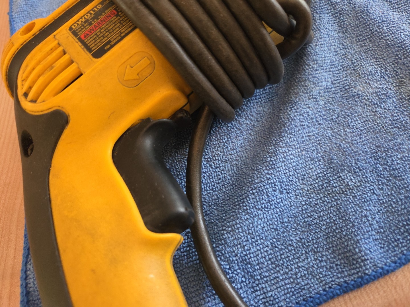Drill Dewalt DWD110 Corded Drill driver 3/8 inch 10mm 120v Excellent Tested