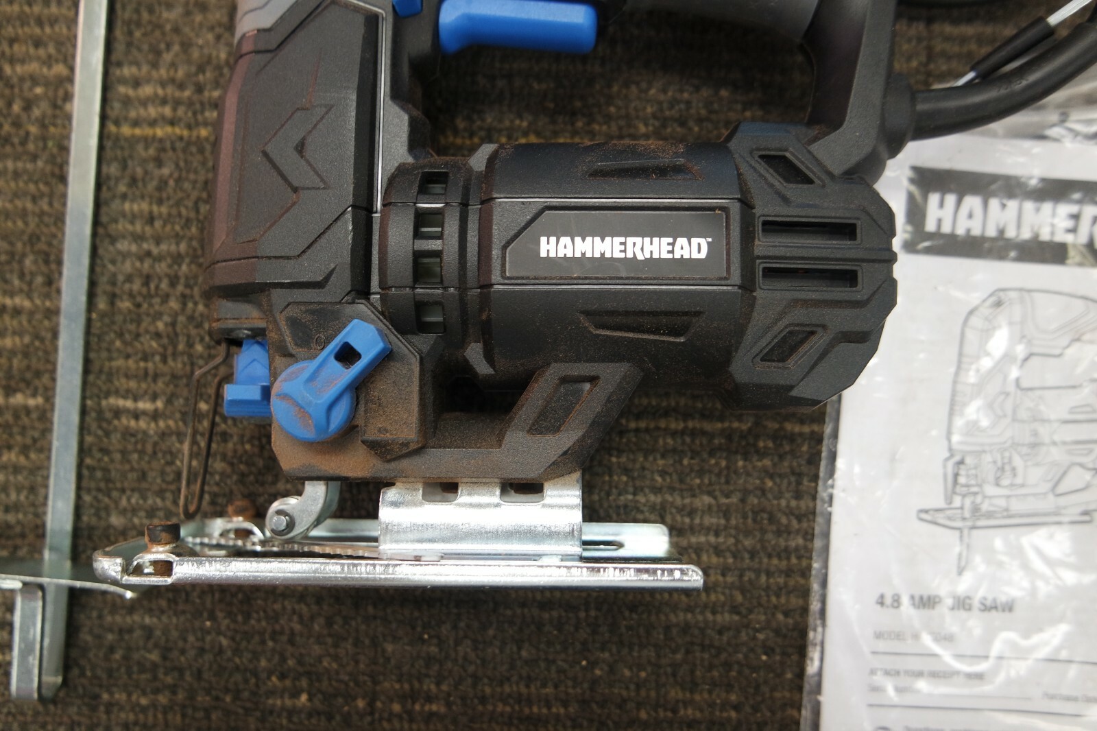 HAMMERHEAD HAJS048 4.8 AMP 3/4&Prime; CORDED JIG SAW