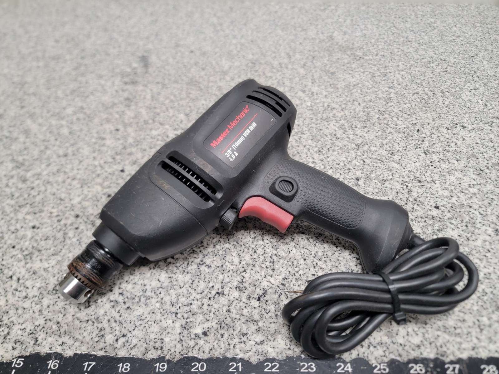 MASTER MECHANIC Vintage 3/8 10MM 4.0A VSR DRILL TV300 Type 2