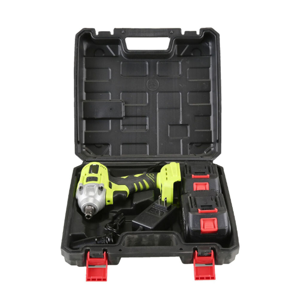 220V Electric Impact Wrench 600N.m Brushless Cordless Impact Wrench W/Battery