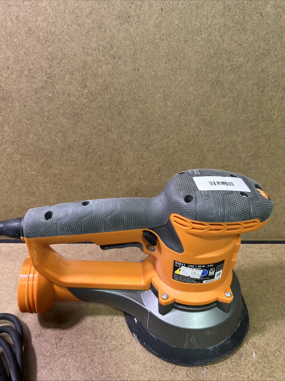 RIDGID R26111 2.4V Corded Electric Sander W157