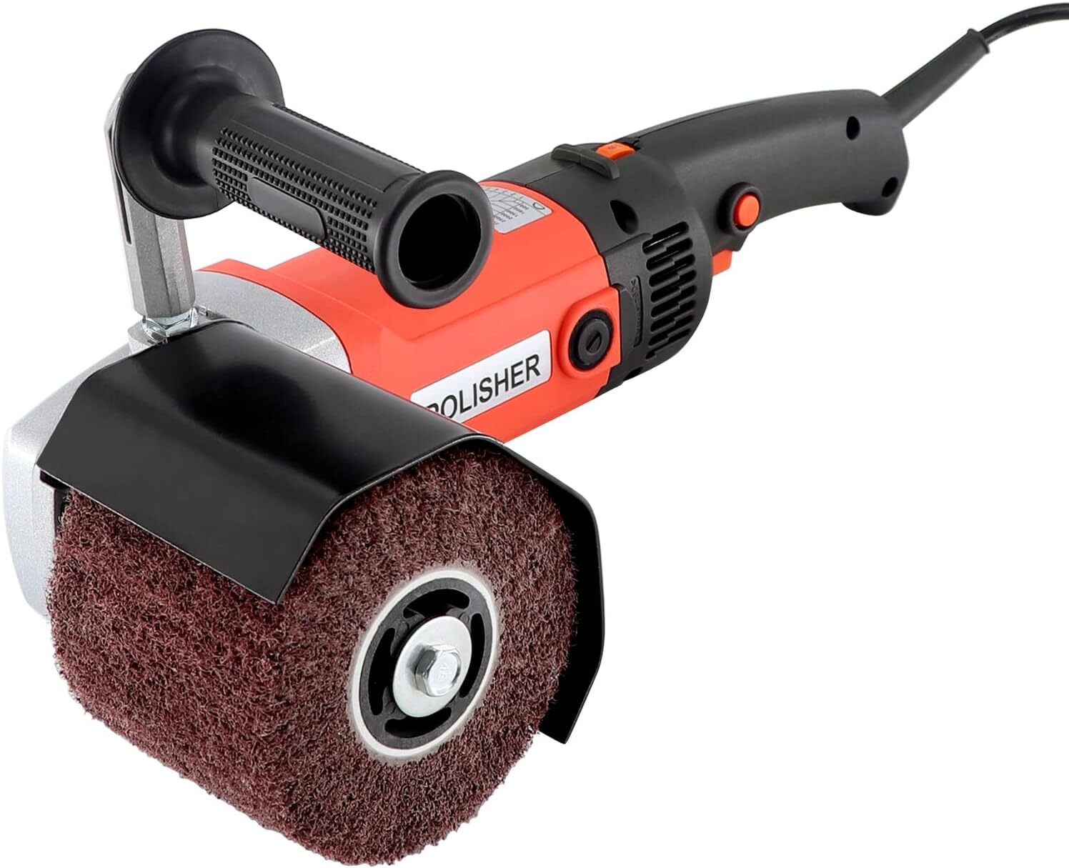 1400W Electric Burnishing Tool 8-Speed Wheel Sander Polisher for Wood Metal