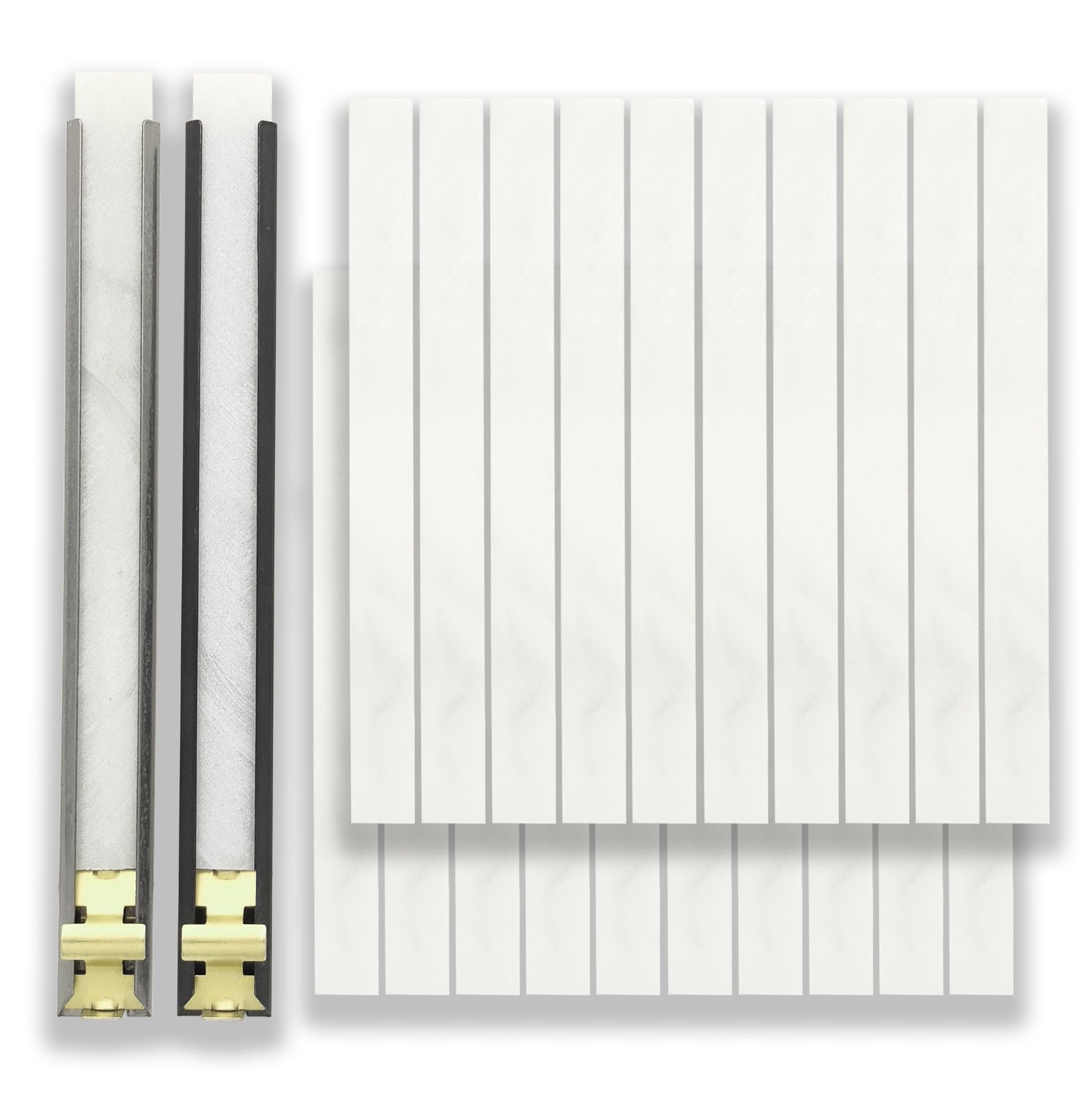 Thin Flat Soapstone Holder Set with 22 Refills for Welding – Mark Steel &