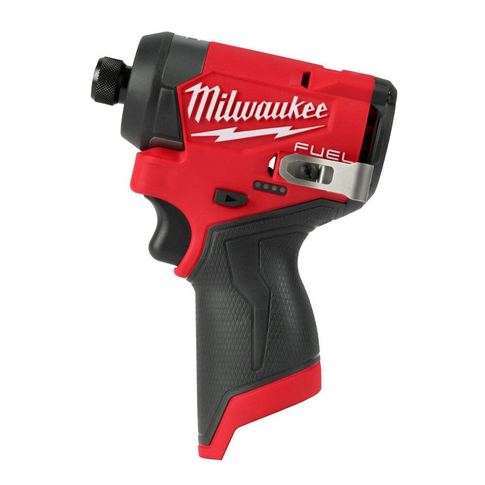 Milwaukee M12 Fuel 1/4Inch Hex Impact Driver (Bare Tool)