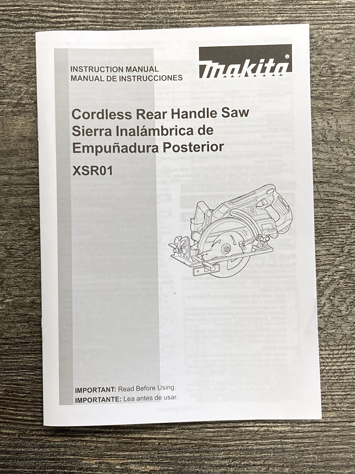New – Other Makita XSR01PT 18V X2 LXT 7-1/4 in Circular Saw Kit 2 Batteries 5 Ah
