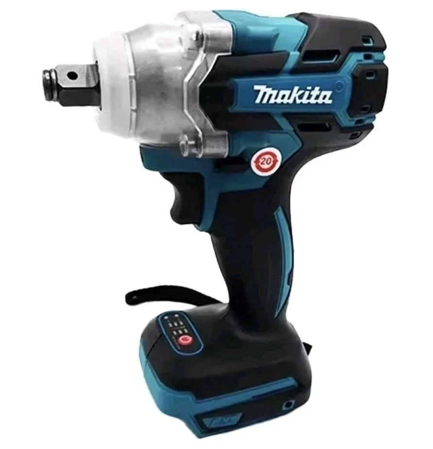 ​Makita DTW600 18V 1/2&Prime; Sq. 1/4&Prime; Hex Brushless Impact Wrench Driver 500 Nm Tool
