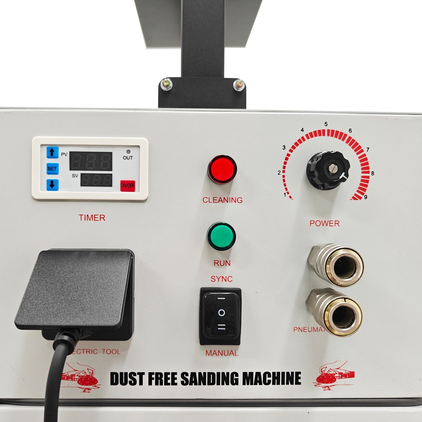 50L Dust Free Sanding Machine 220V Electric Grinding and Vacuuming Machine 65dB