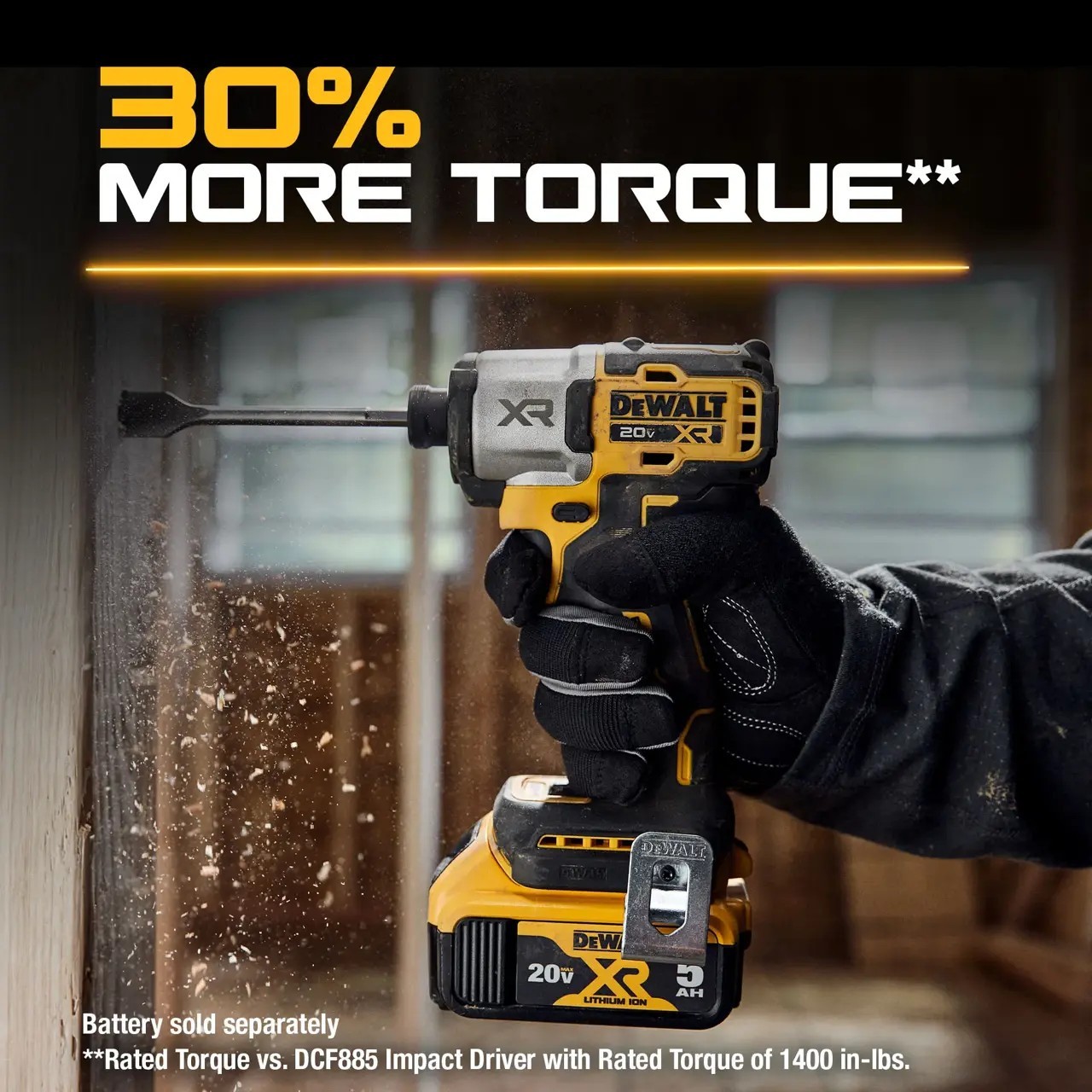 DEWALT XR 20V MAX Brushless 1/4 in Impact Driver Tool Only DCF860B