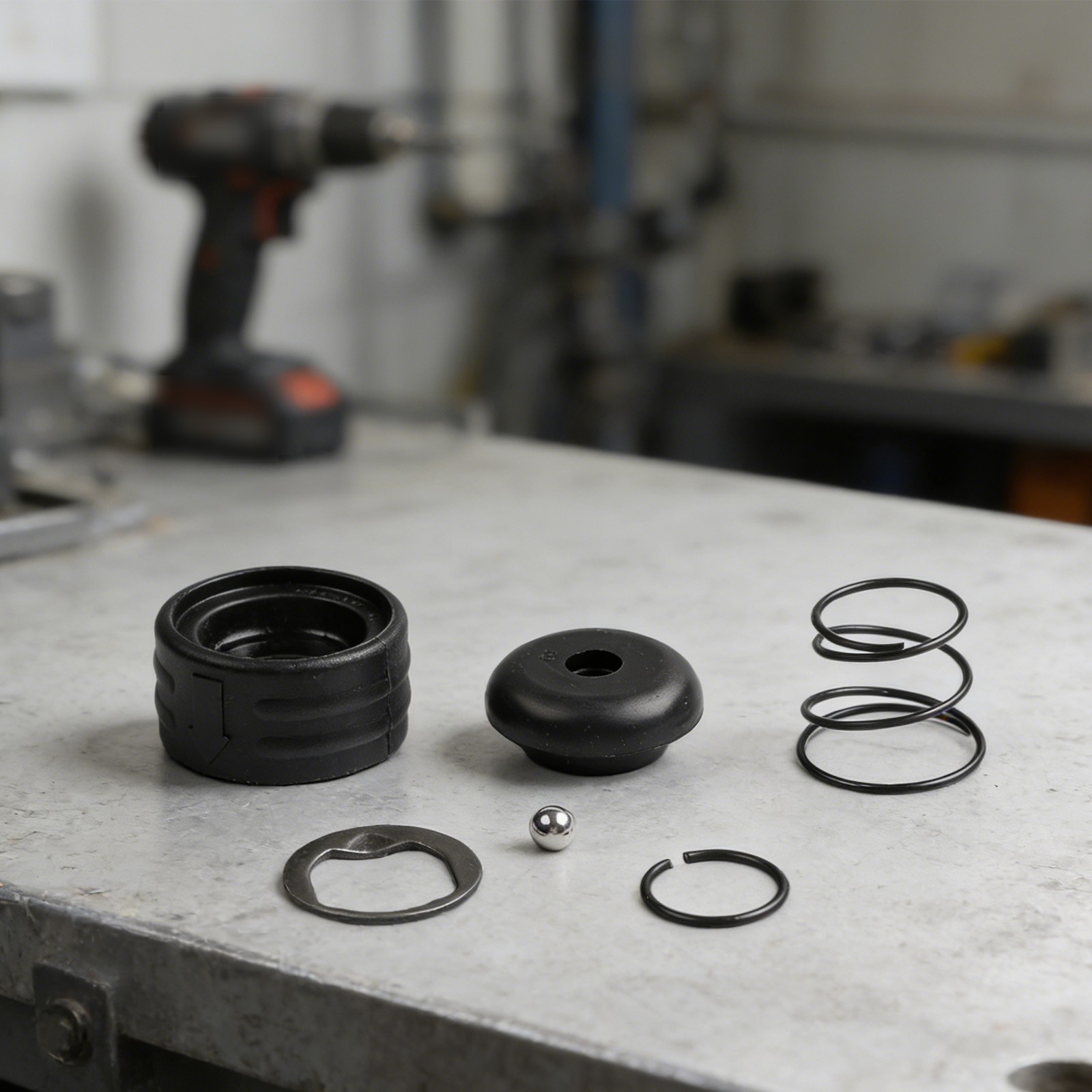 Replacement Plastic Chuck Kit 6 Piece for Multiple Hammer Drill Models