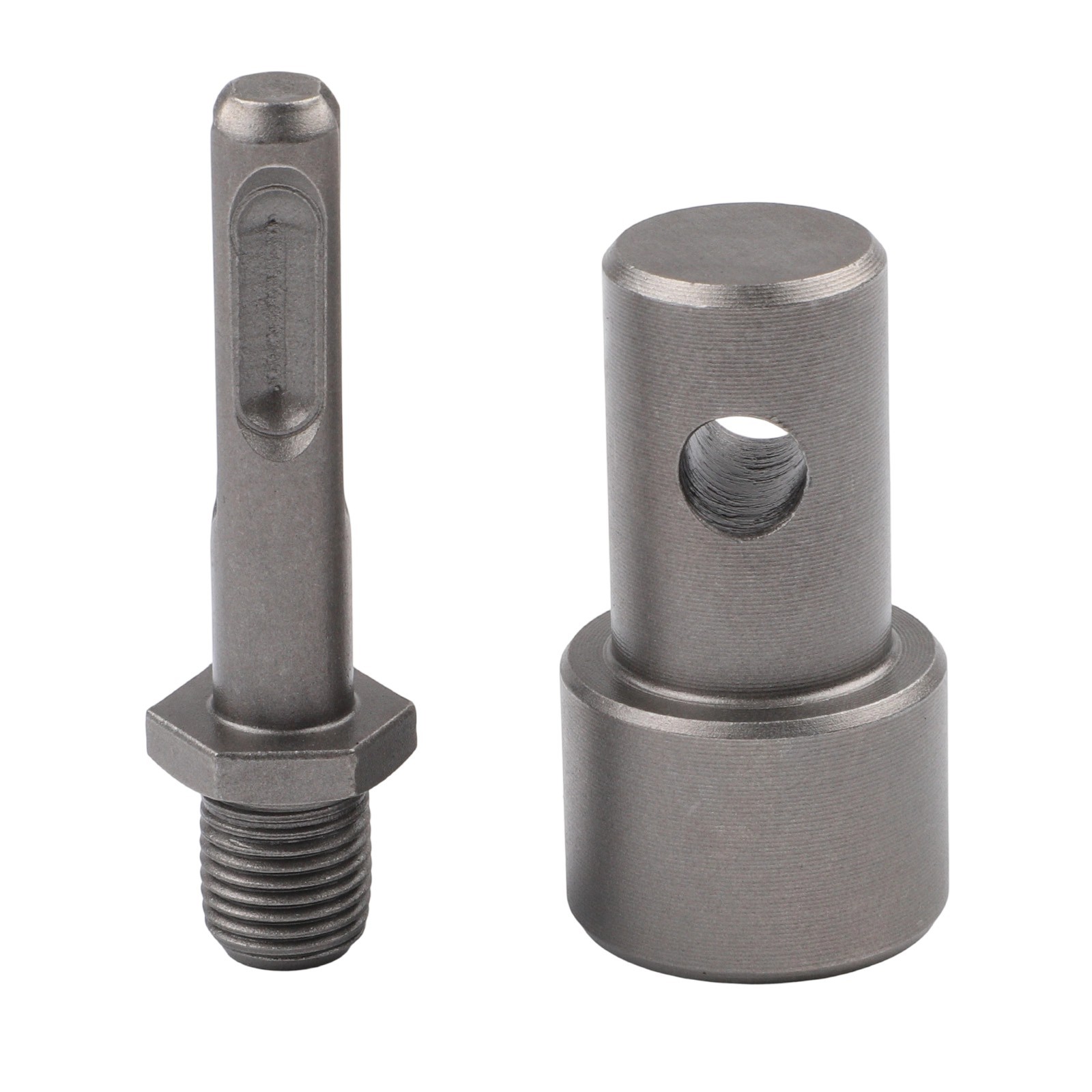 Earth Auger Adapter Tool 4 Handle Interfaces Compatible for Impact Wrench Drill