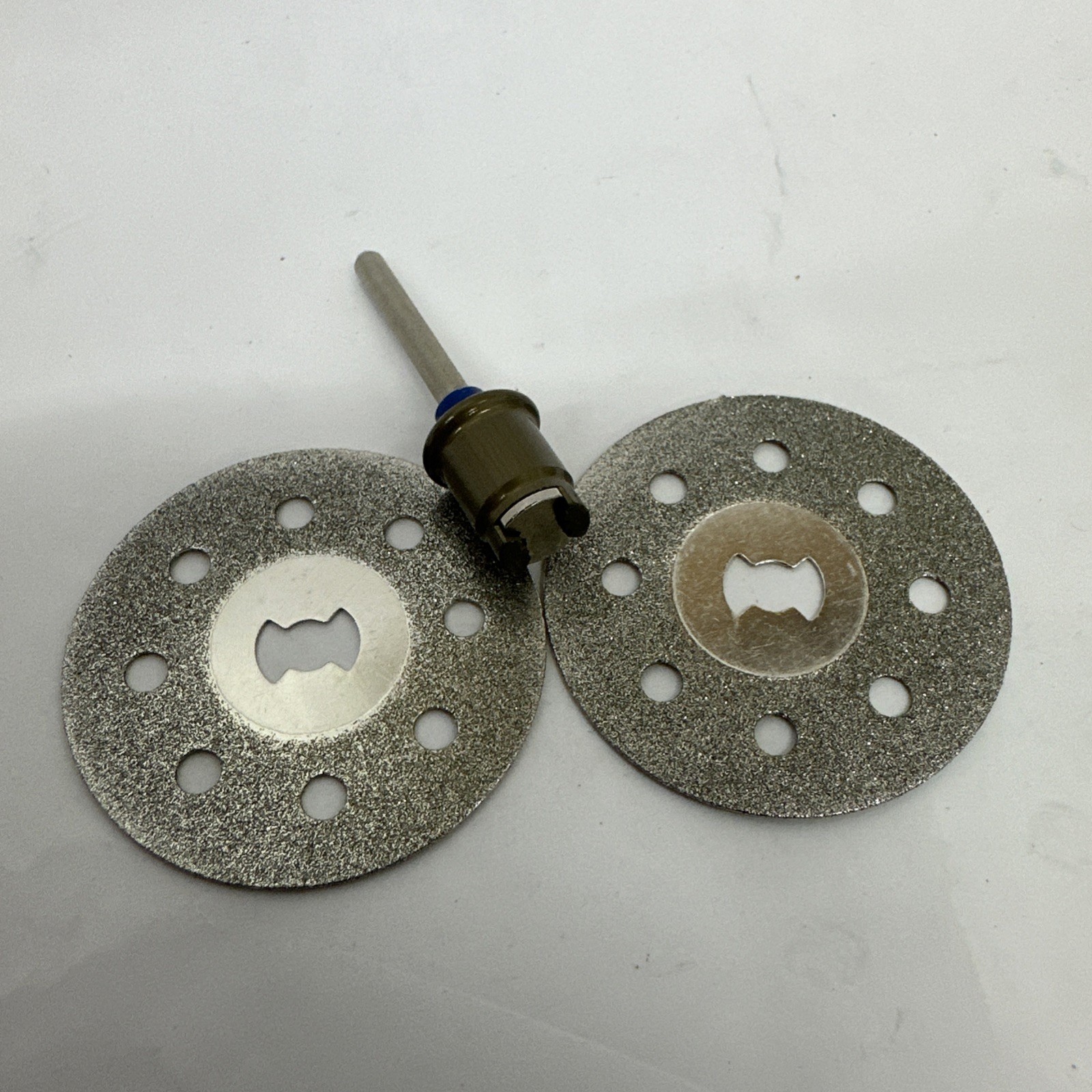 Genuine Dremel EZ Lock DIAMOND 1 1/2&Prime; CUTTING WHEELS EZ545 and Mandrel