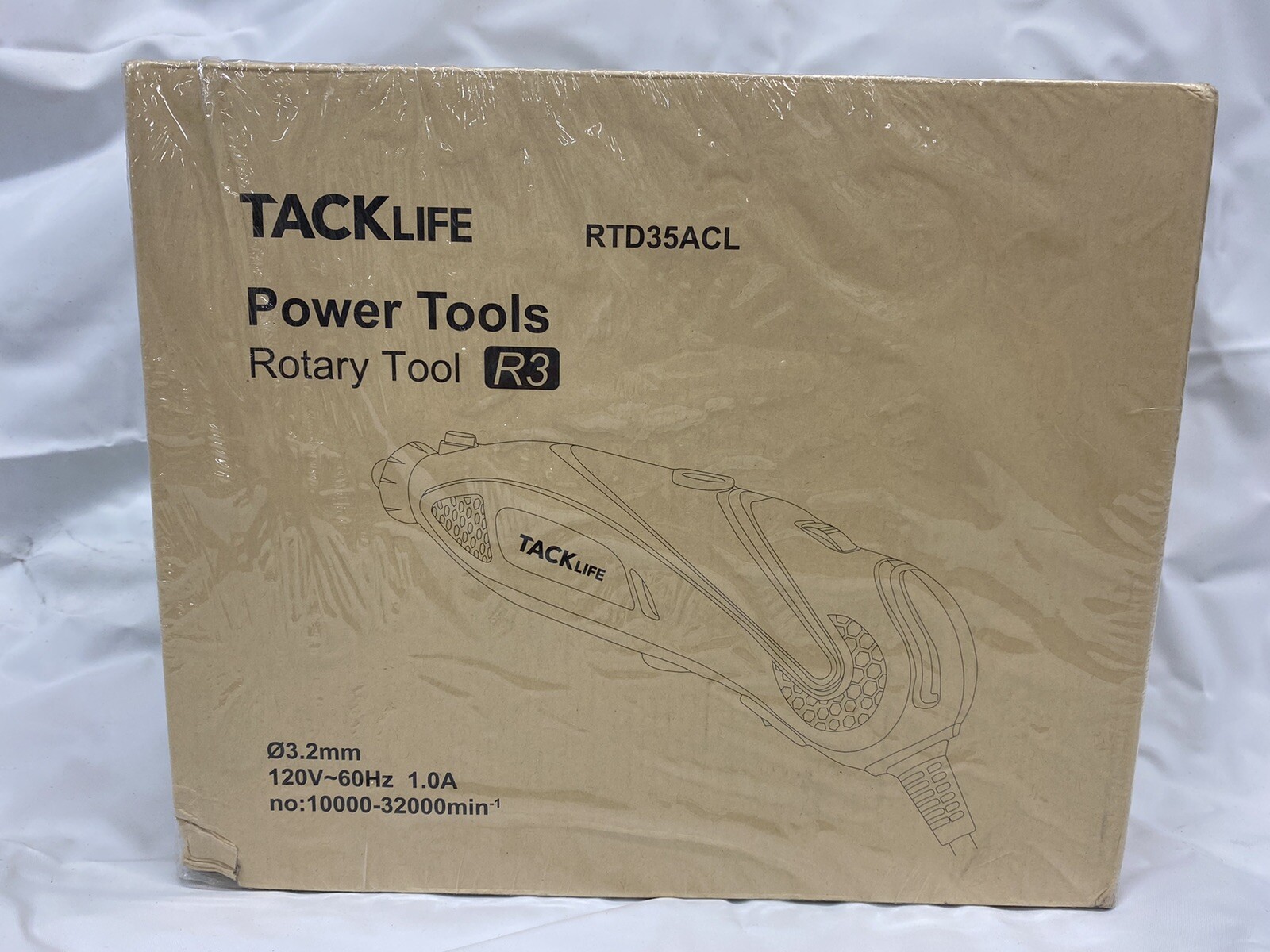 TackLife Power Tools Rotary Tool R3 RTD35ACL 3.2mm 120V 60Hz