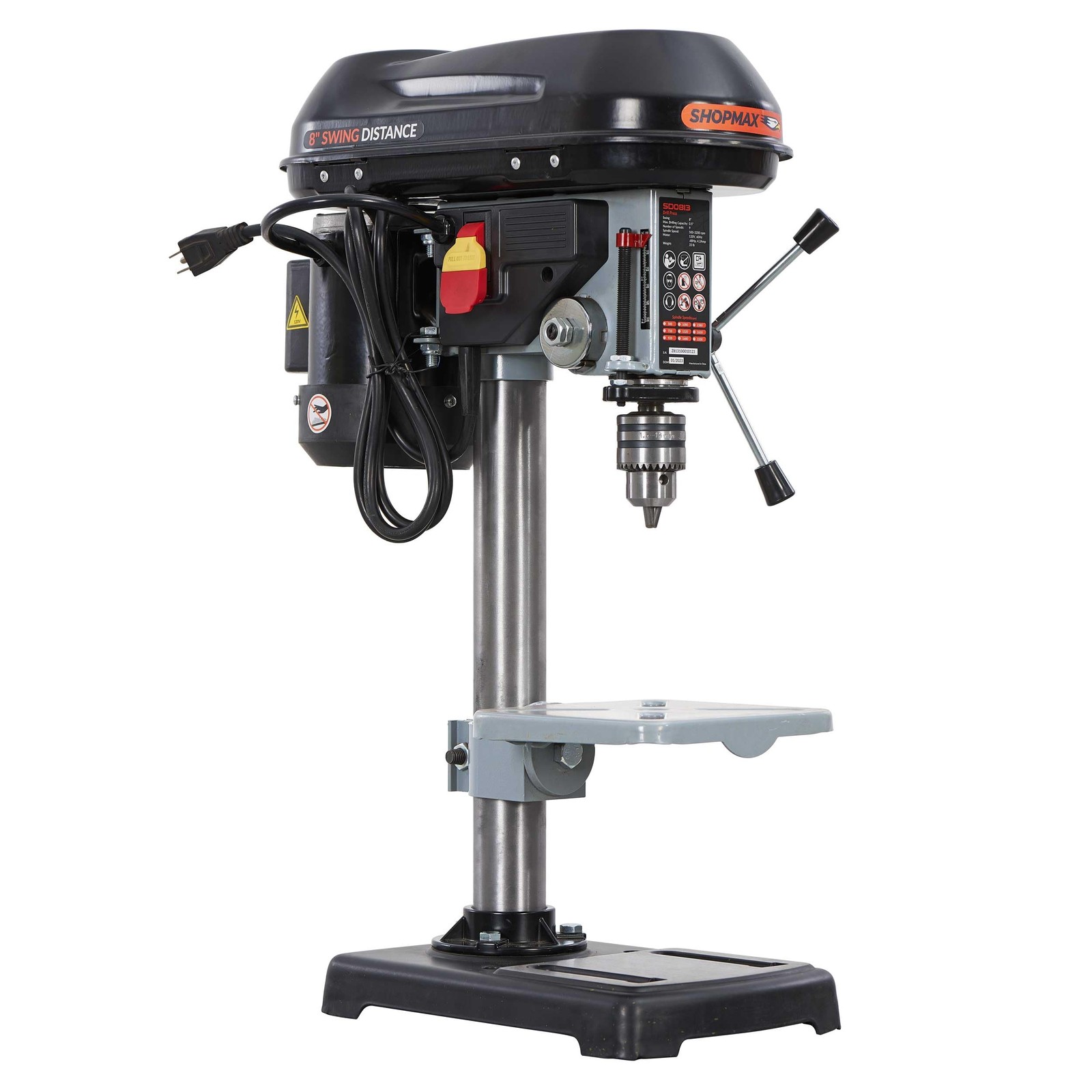 8 inch 9 adjustable speeds 4.2 Amp Benchtop Drill Press