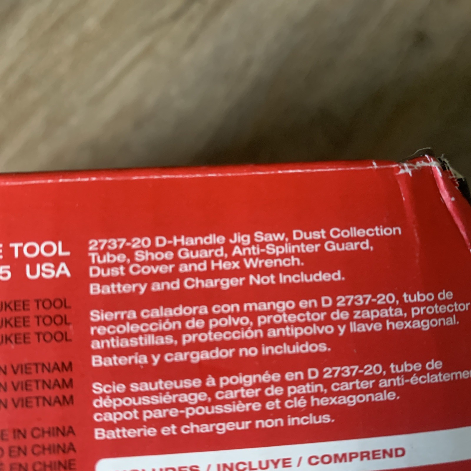 Milwaukee 2737-20 M18 FUEL D-Handle Jig Saw – Red