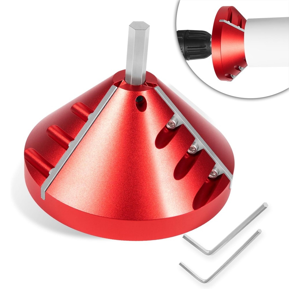 2 in 1 PVC Deburring Tool, Inner-Outer Chamfer Tool, Pipe Deburring Reamer Tool