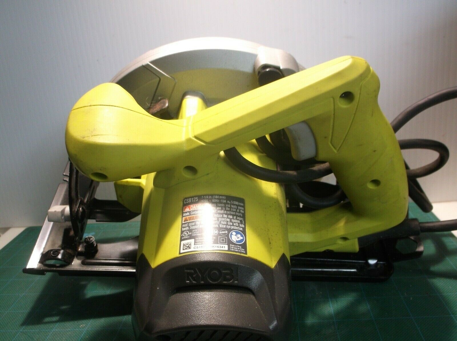 Ryobi CSB125 120V 7-1/4&Prime; Corded Circular Saw