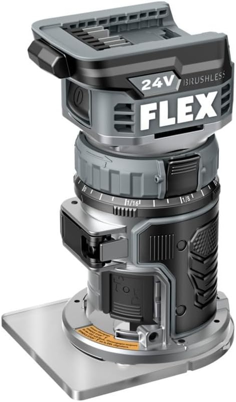 FLEX 24V Brushless 1.5HP Trim Router Tool Only