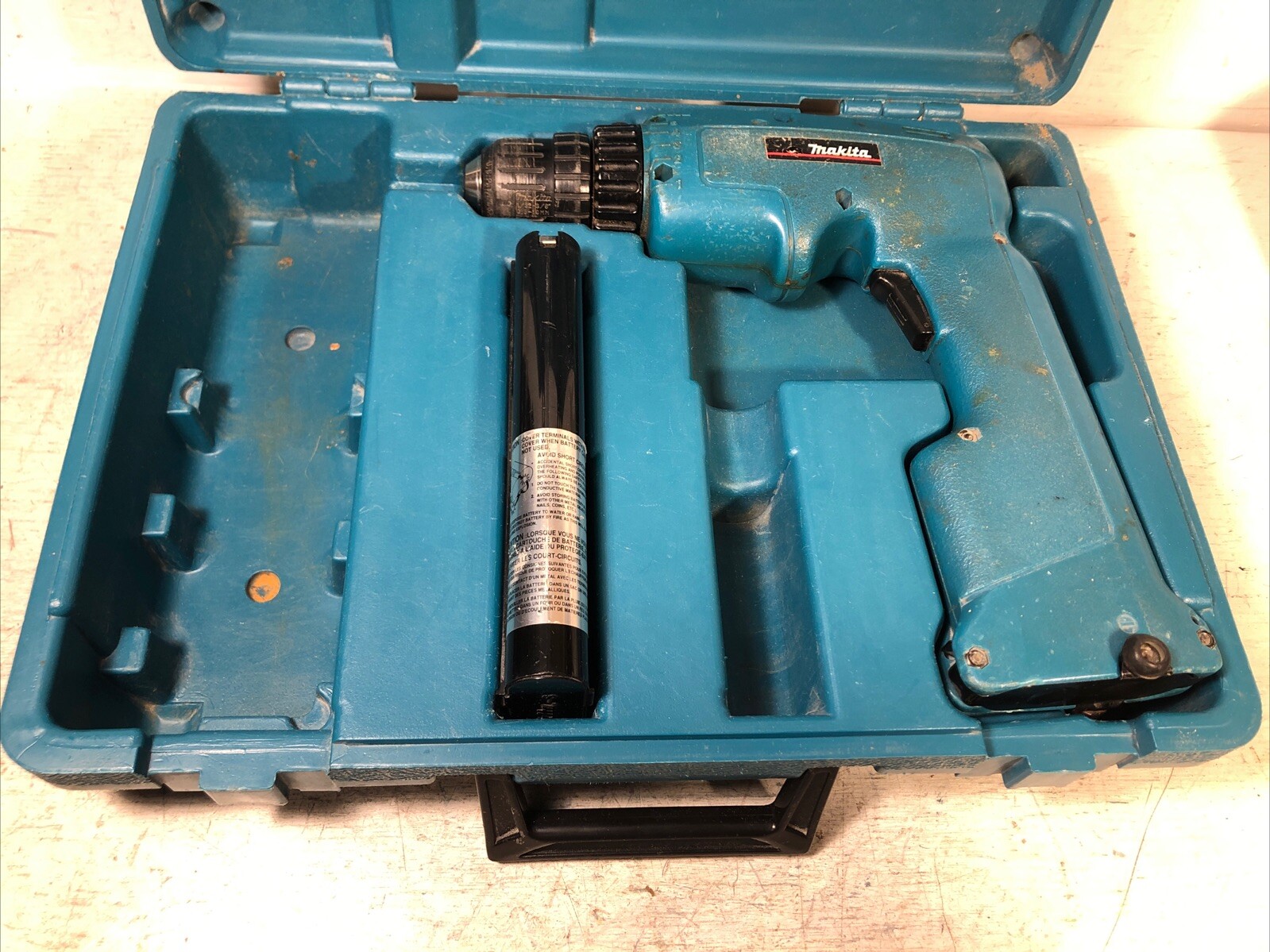 Makita 12V 6011D Cordless Drill Driver Set 12V Battery Case Tested No Charger