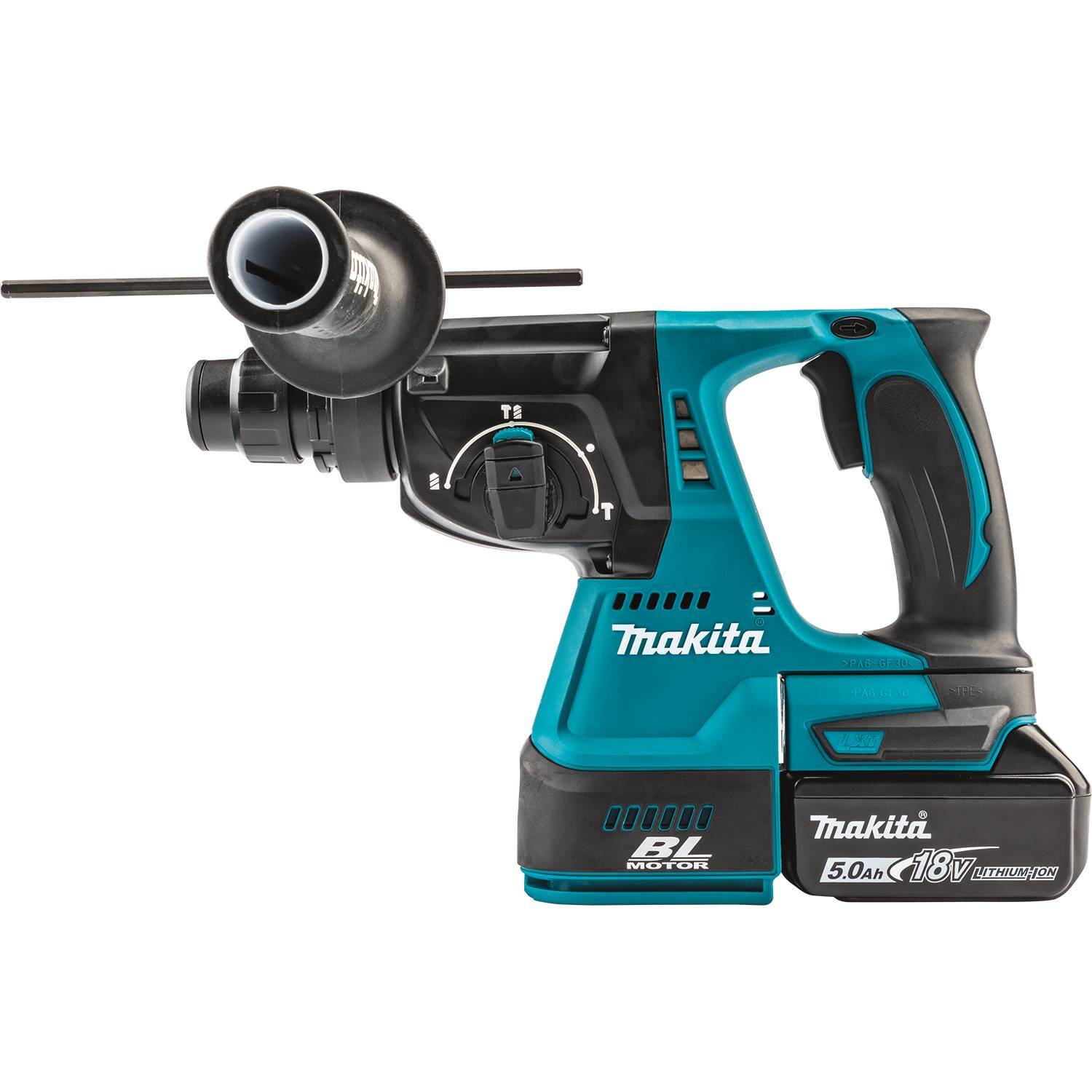Makita XRH011TWX 18V LXT SDS-Plus Cordless 1&Prime; Rotary Hammer Kit w/ HEPA, 5.0 Ah