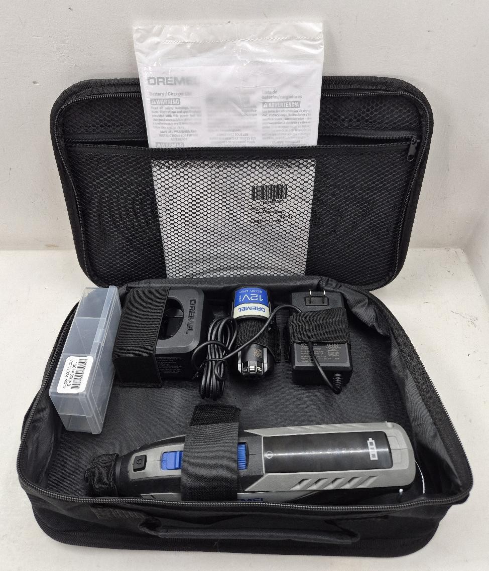 Dremel 8250 Brushless Cordless 12V Motor Mototool Rotary Tool Kit