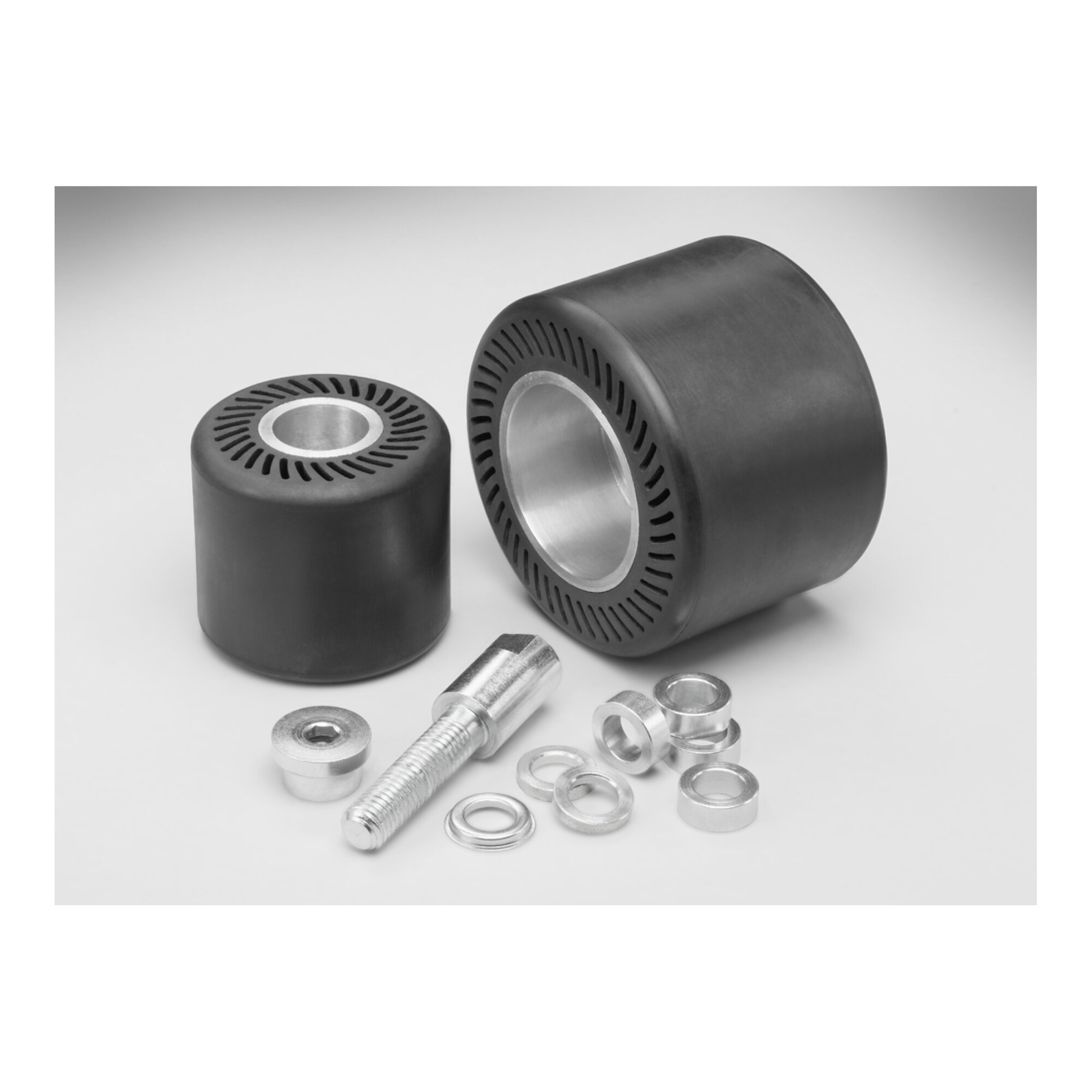 3M Rubber Slotted Expander Wheel 28349, 3-2/5 in x 3 in 5/8 in ArborHole