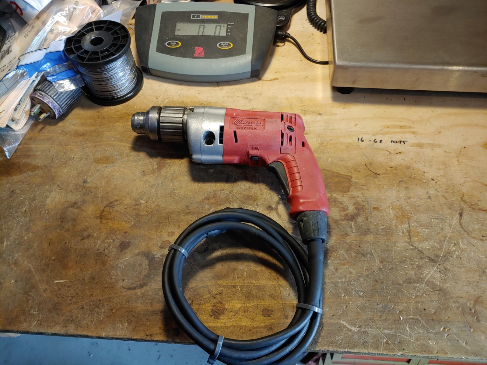 Milwaukee 0234-1 1/2 inch Magnum Drill, 0-700 RPM. USA