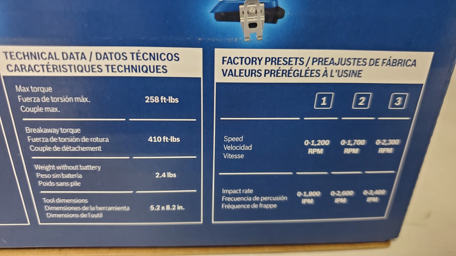 Bosch GDS18V-350N Brushless Impact Wrench With Friction Ring (Tool Only)