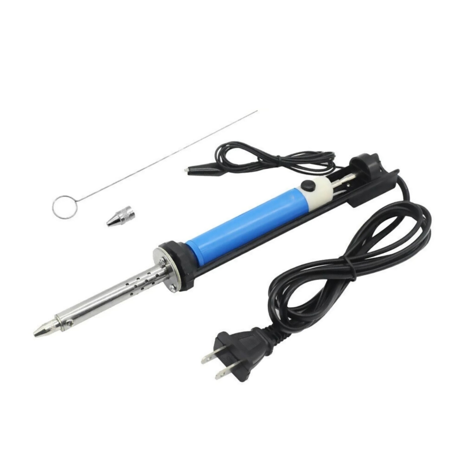 Electric 110V Desoldering Pump with Multiple Nozzles PCB Repair Desolder Tool