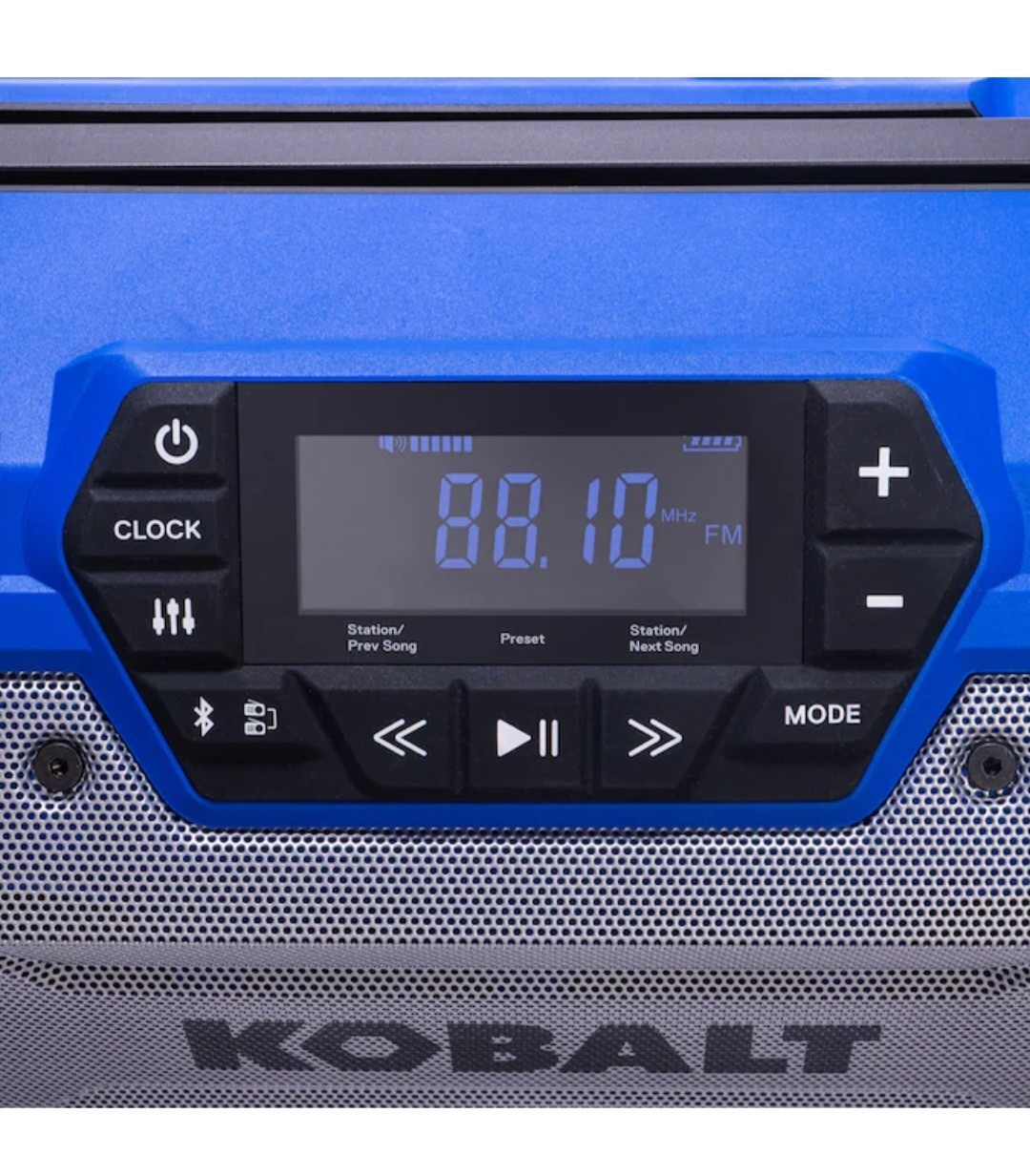 Kobalt KJR 124B-03 24V Water Resistant Cordless Bluetooth Jobsite Radio