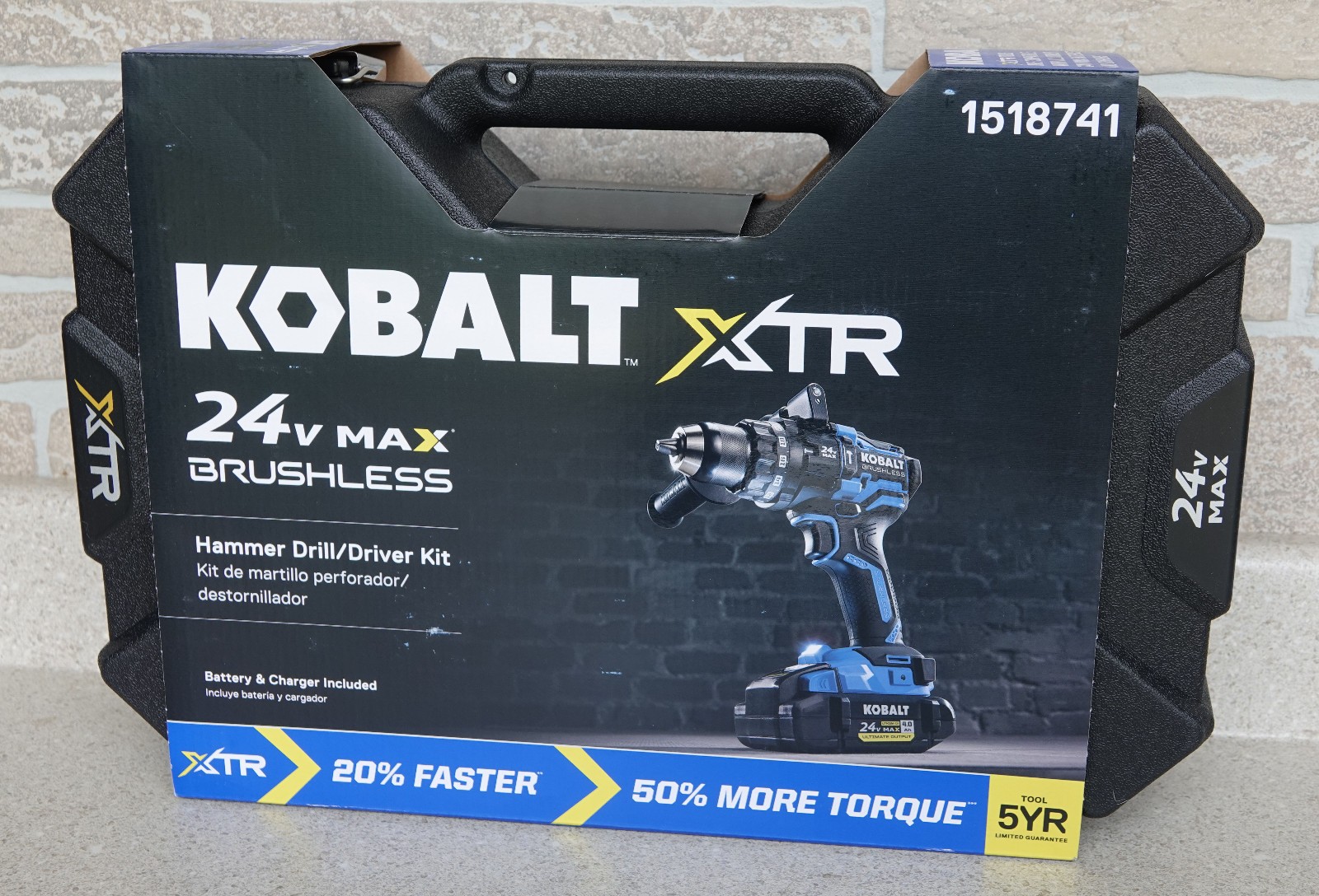 ✅New! HARD, EMPTY CASE ONLY!! Kobalt 1518741 XTR KXHD 1424A-03