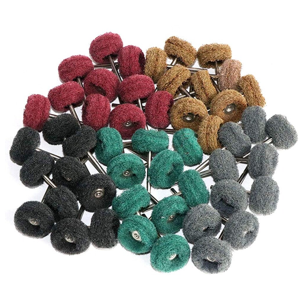 Abrasive Metal Polishing Buffing Wheel Burr Kit Set for Dremel Rotary Tool