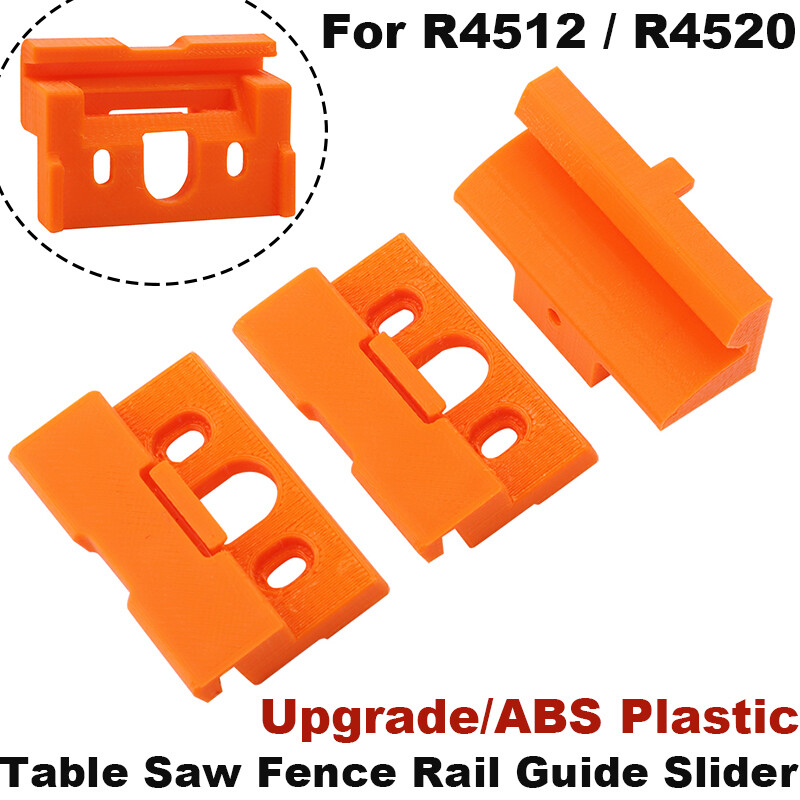 Upgrade For R4512 / R4520 Table Saw Fence Rail Guide / Slider / Mod / Fix Kit
