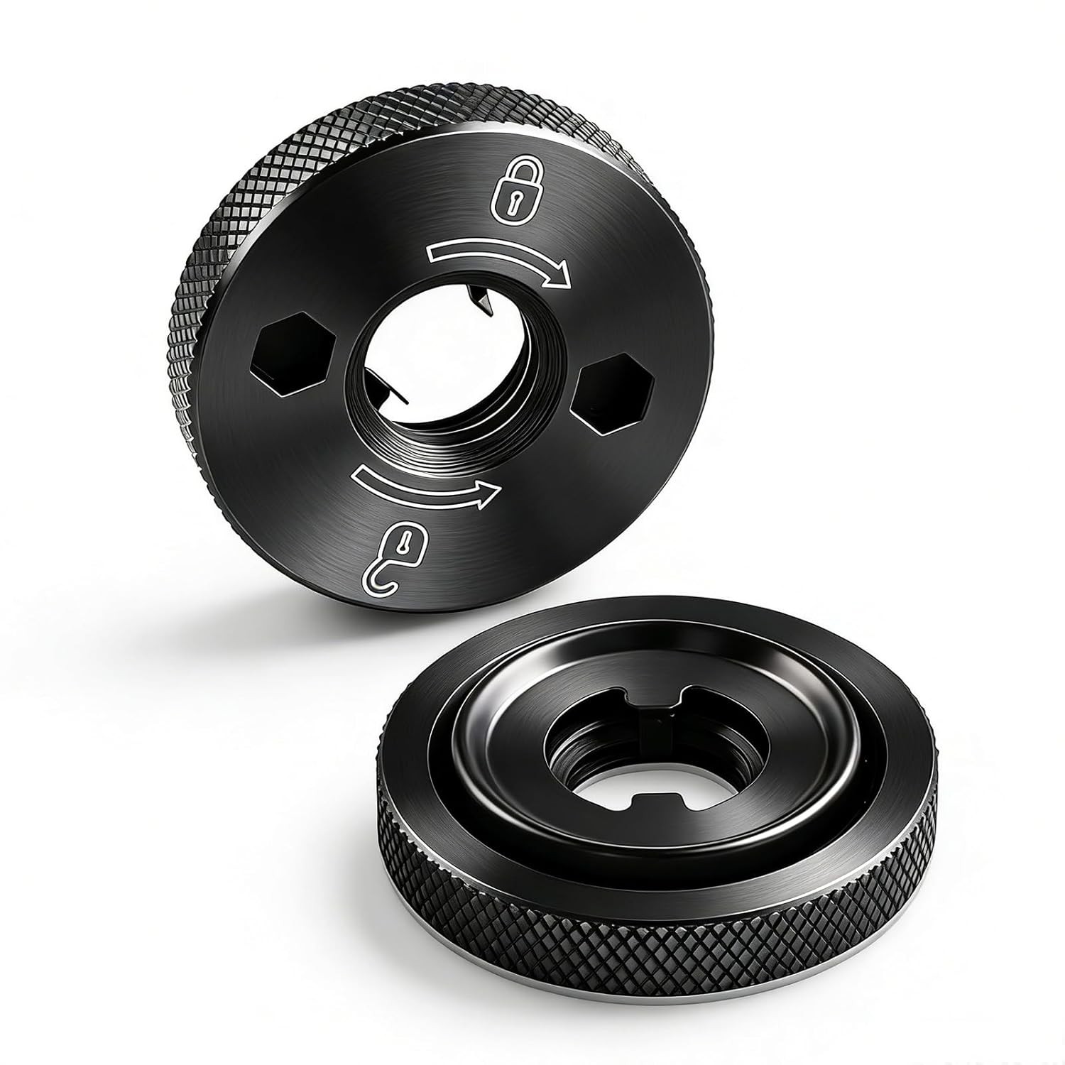 N484249 Angle Grinder Flanged Hex Nut Compatible with De-Walt Grinder DCG413B DC