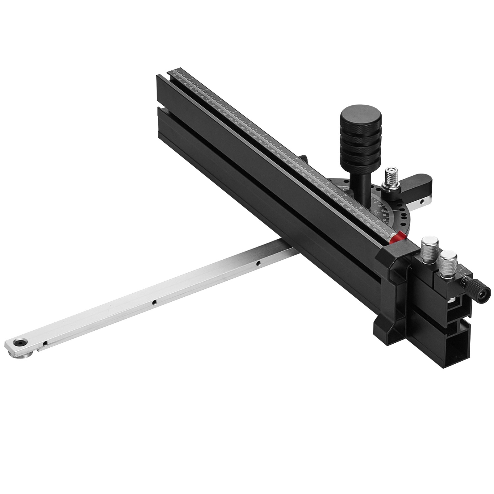 VEVOR Precision Table Saw Miter Gauge Standard Slot 3/4 » x 3/8 » 18 in Grating
