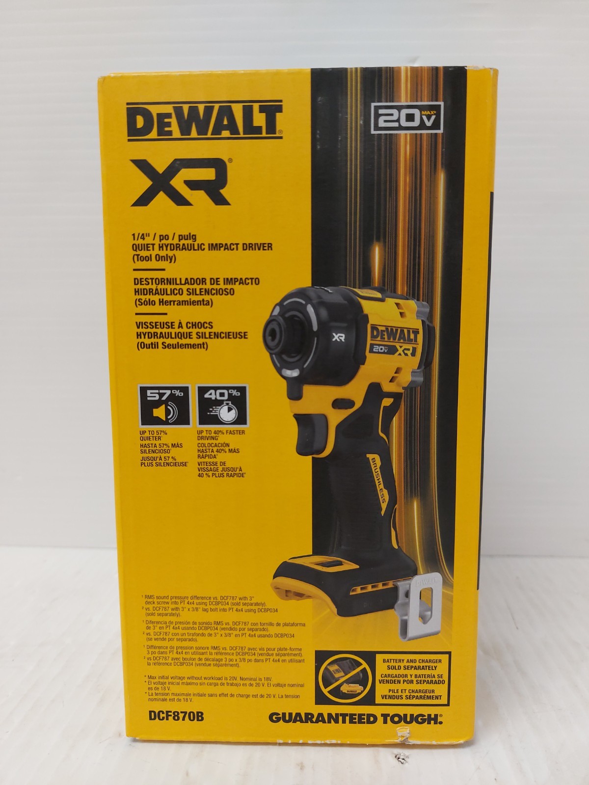 (B1303) Dewalt DCF870B Impact Drill