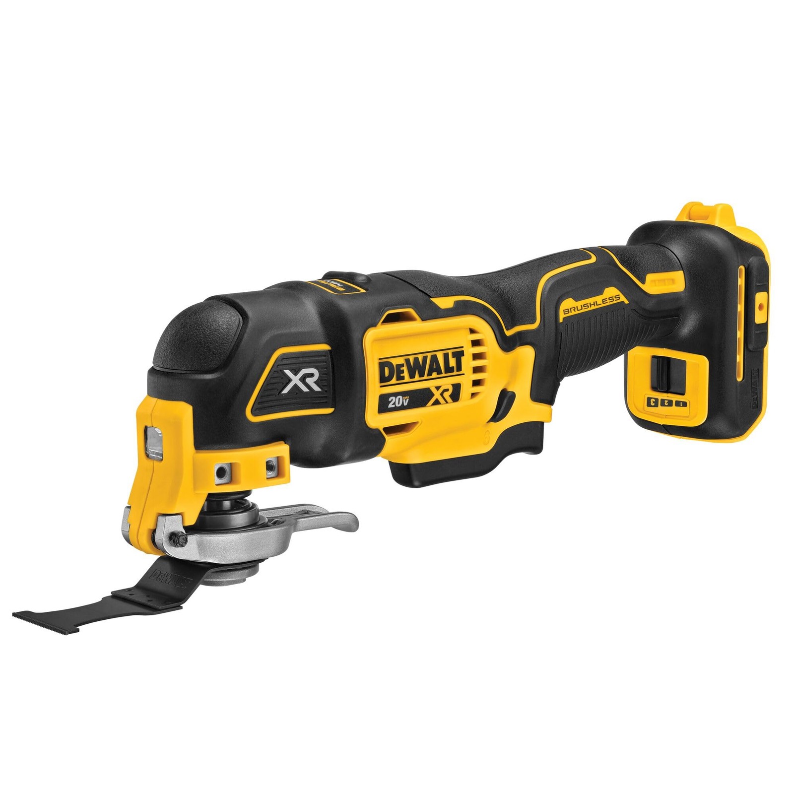 DEWALT 20V MAX XR Oscillating MultiTool Cordless, Variable Speed Brushless Mo…