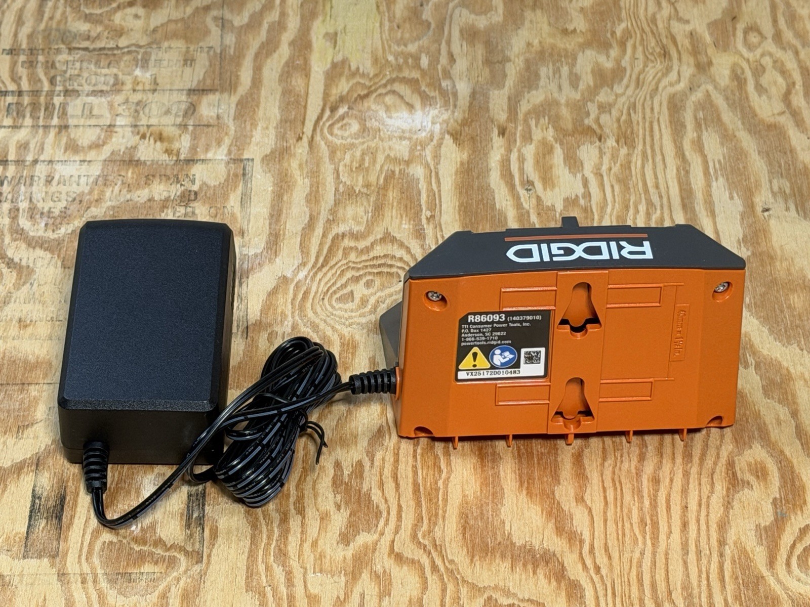 Rigid Compact Charger No Battery Included