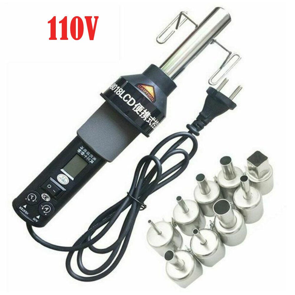 Hot Air Gun Welding Torch 110V/220V Plastic Welding Gun Welder Pistol EU/US Plug