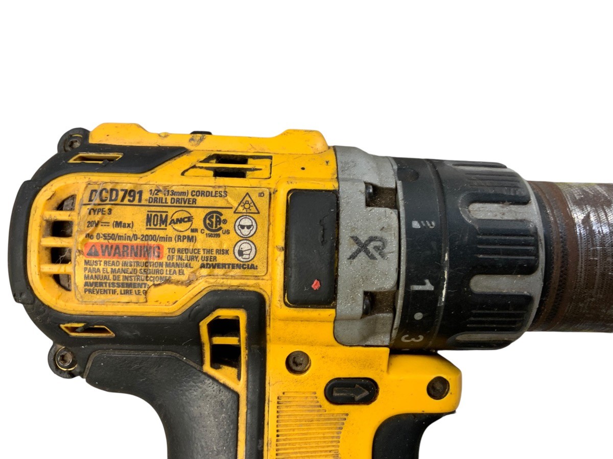 DEWALT DCD791 CORDLESS DRILL DRIVER NO BATTERY OR CHARGER (MP3071749)