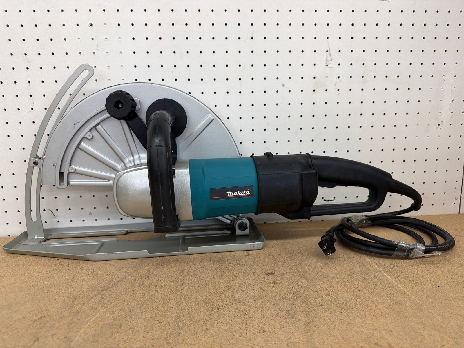 Makita 15 Amp 14 in. Corded SJS Electric Angle Cutter with AC/DC Switch