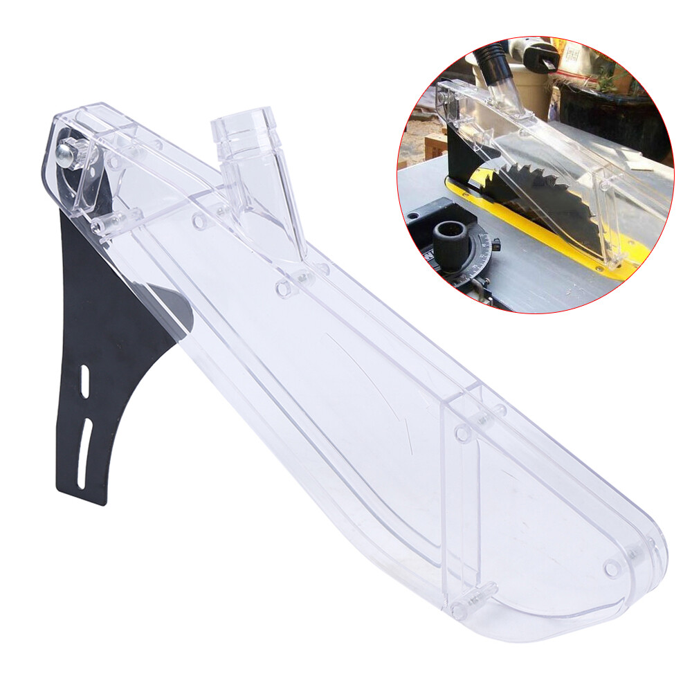 Table Saw Blade Guard with Vacuum Port and Splitter Blade Guard & Dividing 12&Prime;