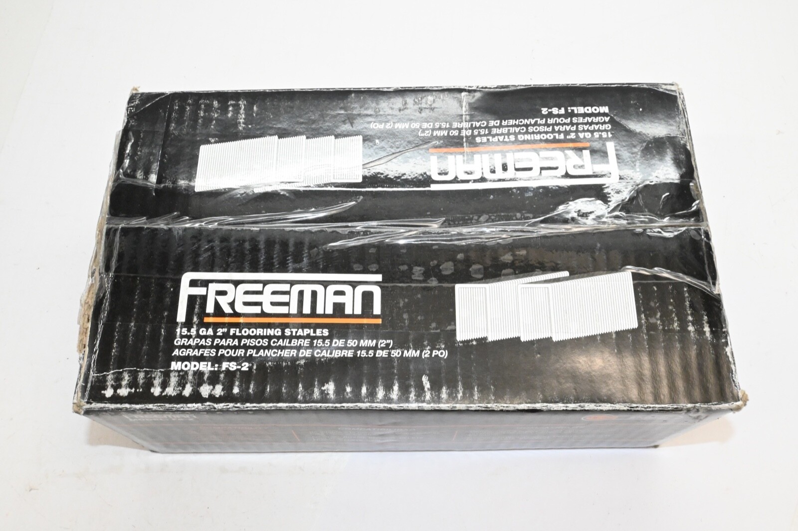 Freeman FS2 15.5-Gauge 2 in. Flooring Staple Set (5,000-Pc) New