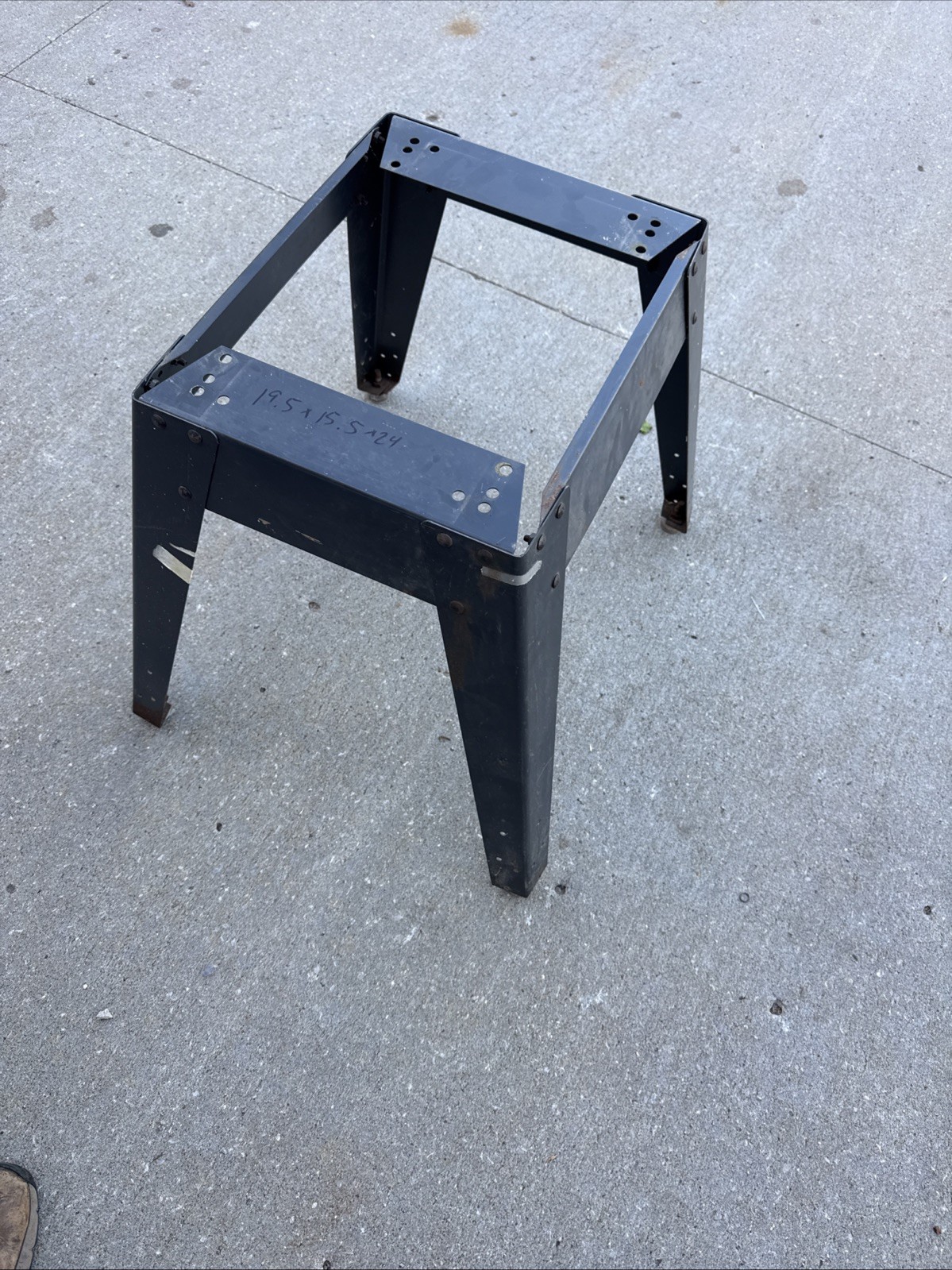 Craftsman 113 Table Saw Tool Stand Assembly 19.5×15.5”x24 5-2