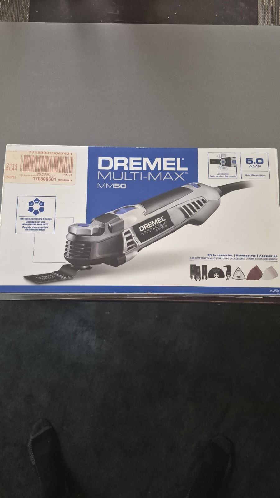 Dremel Multi-Max MM50 Oscillating Tool 5.0 Amp Variable Speed